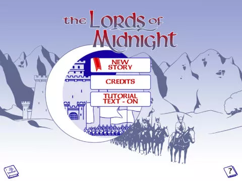 The Lords of Midnight Screenshot