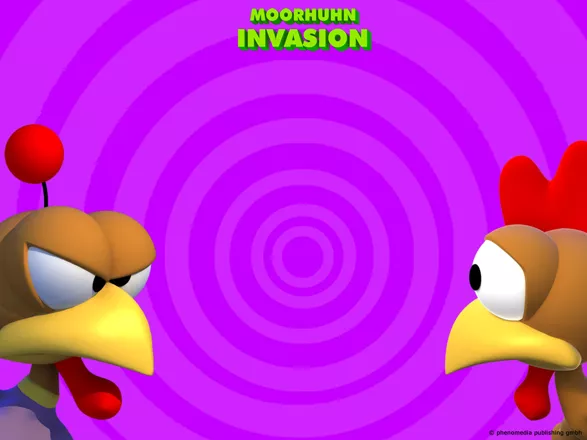 Crazy Chicken: Invasion Wallpaper 1024x768