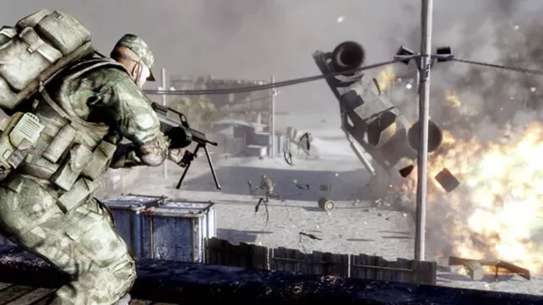 Battlefield: Bad Company 2 Screenshot That vehicle won't be useable anytime soon