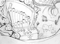 Freddi Fish 3: The Case of the Stolen Conch Shell Concept Art