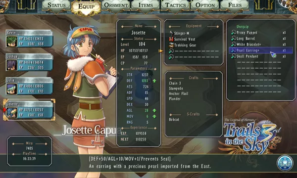 The Legend of Heroes: Trails in the Sky the 3rd Screenshot