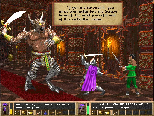 Birthright: The Gorgon's Alliance Screenshot