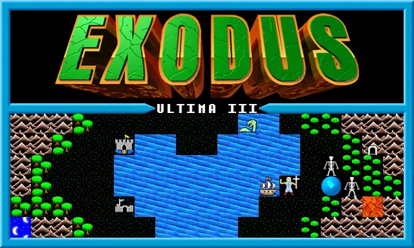 Exodus: Ultima III Screenshot LairWare Macintosh version screenshot