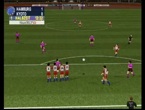 Sega Worldwide Soccer 2000: Euro Edition Screenshot