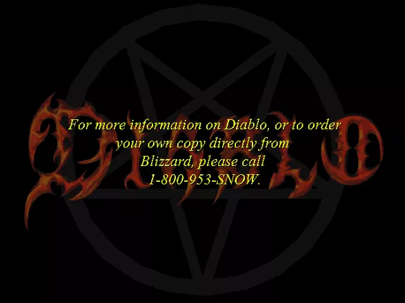 Diablo Other Release/ordering information