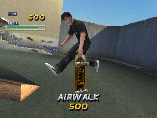 Tony Hawk's Pro Skater 2 Screenshot Airwalkin'