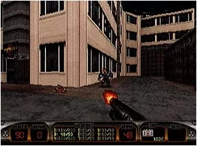 Duke Nukem 3D Screenshot 3D environments. So much the better to kill you in.