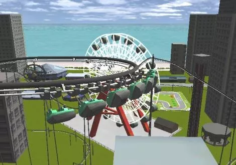 Rollercoaster World Screenshot