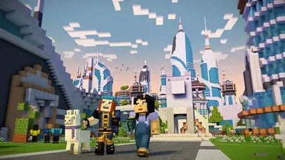 Minecraft: Story Mode - Season Two: Episode 1 - Hero in Residence Screenshot