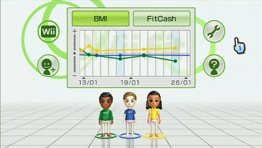 Wii Fit Screenshot