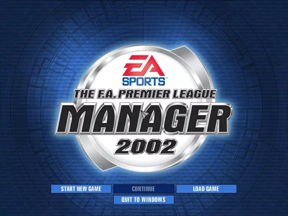 The F.A. Premier League Manager 2002 Screenshot