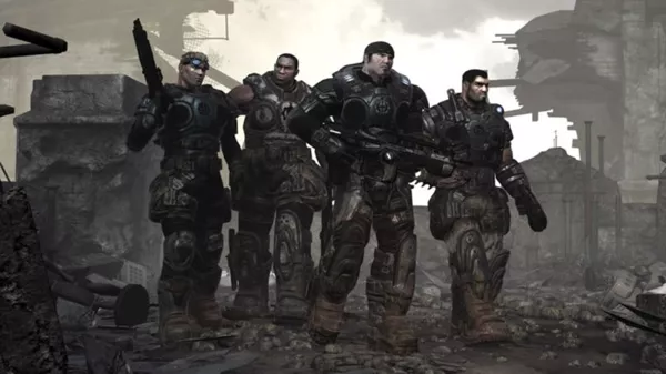 Gears of War Screenshot The team