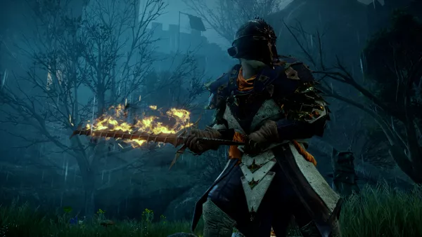 Dragon Age: Inquisition Screenshot a two-handed weapon player character