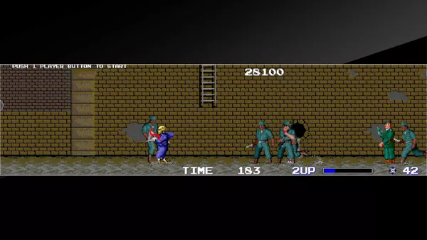 The Ninja Warriors Screenshot