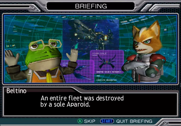 Star Fox Assault Screenshot