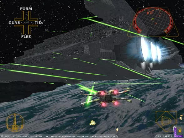 Star Wars: Rogue Squadron II - Rogue Leader Screenshot