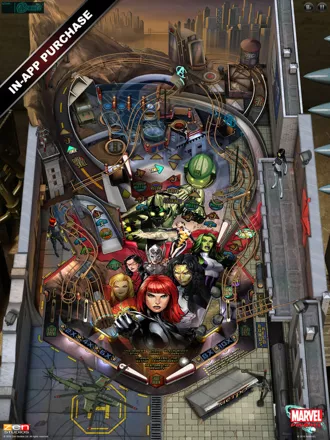 Zen Pinball: Marvel's The Avengers Screenshot