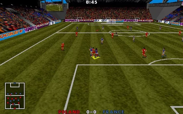 VR Soccer '96 Screenshot