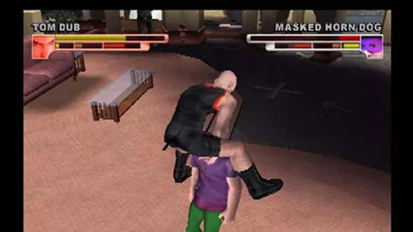 Backyard Wrestling: Don't Try This at Home Screenshot