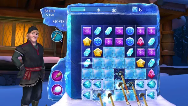 Frozen: Free Fall - Snowball Fight Screenshot