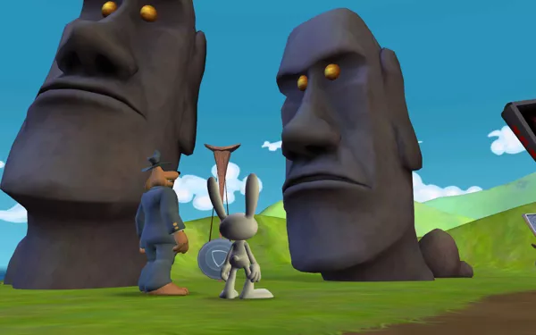 Sam & Max: Season Two - Moai Better Blues Screenshot