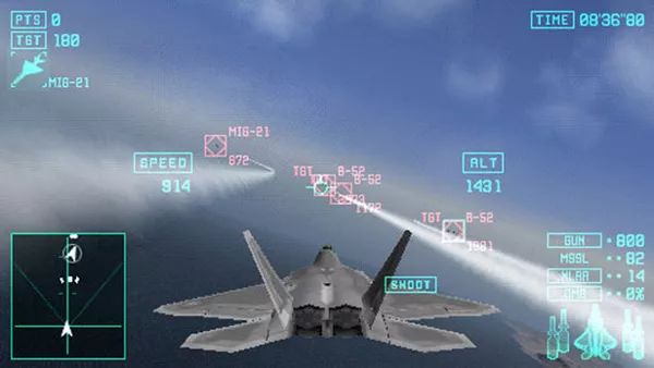 Ace Combat X: Skies of Deception Screenshot