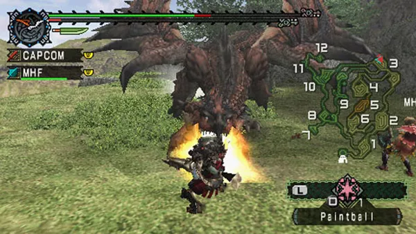 Monster Hunter: Freedom Screenshot