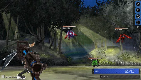Black Rock Shooter: The Game Screenshot