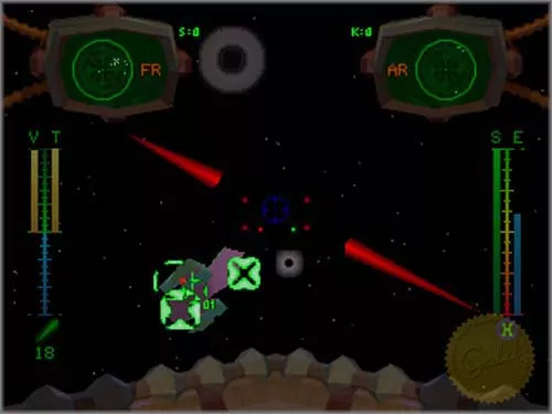 BattleSphere Screenshot A Slith ship on the way to oblivion!