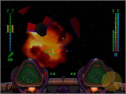 BattleSphere Screenshot What new game would be complete without new explosions?