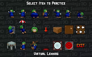 Lemmings 3D Screenshot