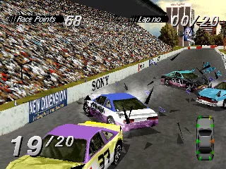 Destruction Derby Screenshot