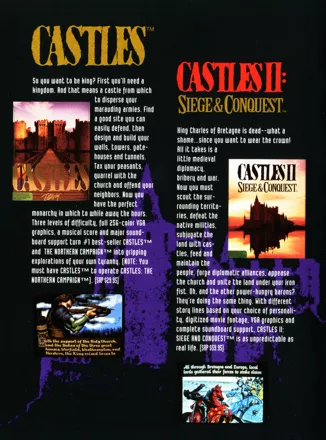 Castles II: Siege & Conquest Other