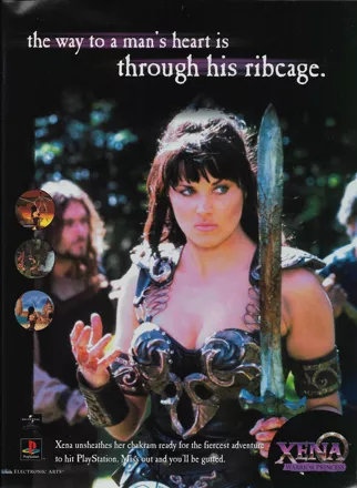 Xena: Warrior Princess Magazine Advertisement