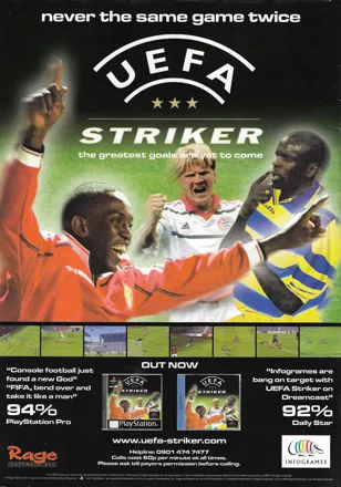 Striker Pro 2000 Magazine Advertisement