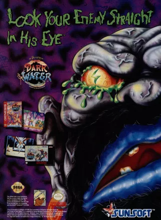 The Pirates of Dark Water Magazine Advertisement GamePro (International Data Group, United States), Issue 58 (May 1994)
