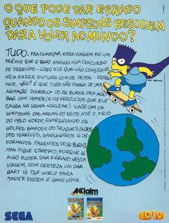The Simpsons: Bart vs. the World Magazine Advertisement p. 5