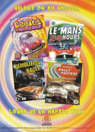 Demolition Racer Magazine Advertisement