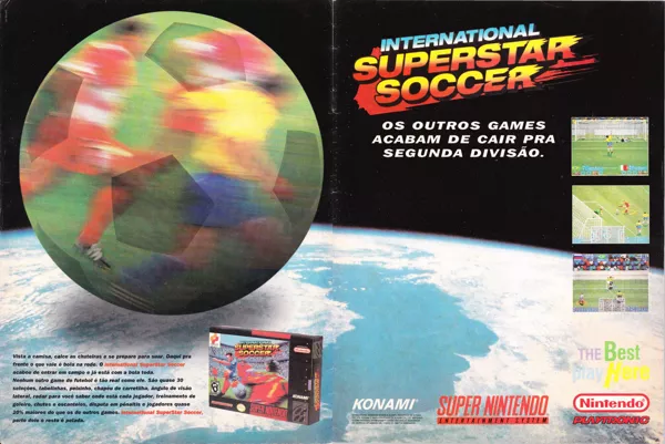 International Superstar Soccer Magazine Advertisement pp. 2-3
