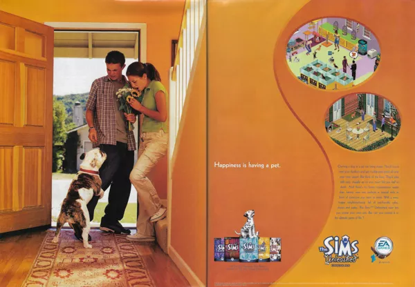 The Sims: Unleashed Magazine Advertisement