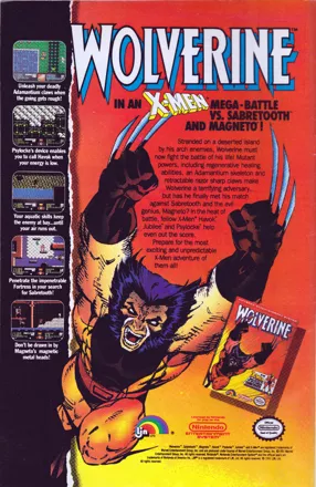 Wolverine Magazine Advertisement Inside Front Cover