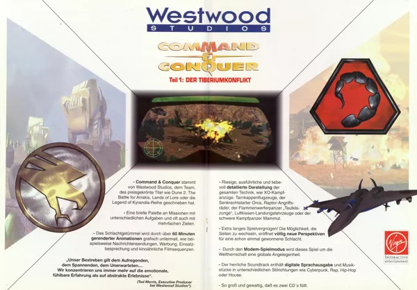 Command & Conquer Magazine Advertisement