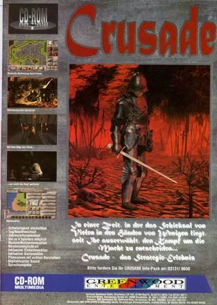 Crusade Magazine Advertisement