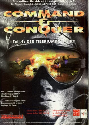 Command & Conquer Magazine Advertisement