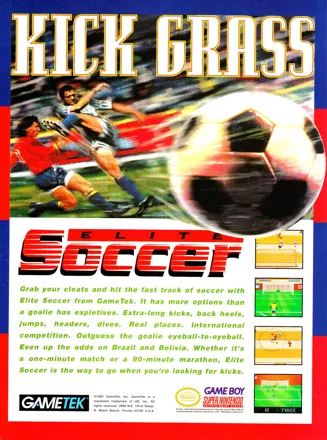Elite Soccer Magazine Advertisement