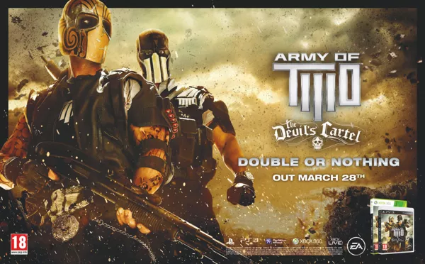 Army of Two: The Devil's Cartel Magazine Advertisement