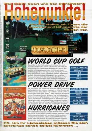 World Cup Golf: Hyatt Dorado Beach Magazine Advertisement