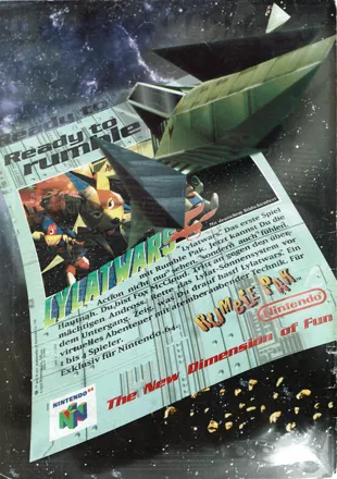 Star Fox 64 Magazine Advertisement