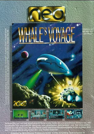 Whale's Voyage Magazine Advertisement