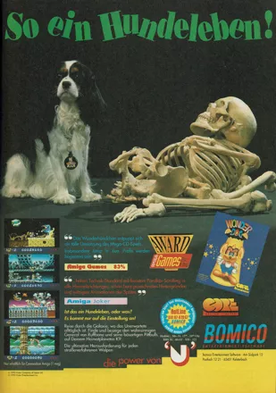 Wonder Dog Magazine Advertisement